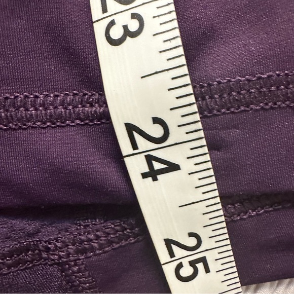 Lululemon Push Your Limits CrissCross Razorback Deep Purple Tank Size 6 EUC $40 - Picture 8 of 10